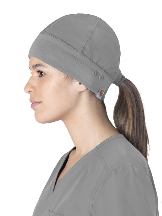 Unisex Modern Fit Scrub Cap Beanie - C40013 - Grey