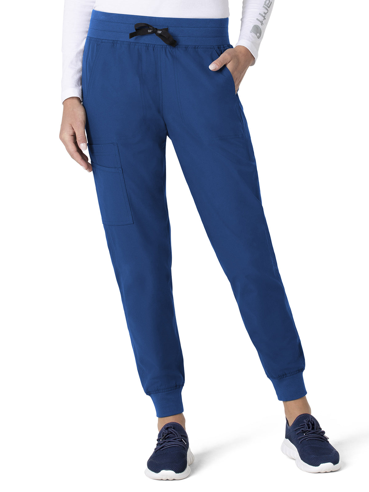 Women's Seven-Pocket Modern Fit Jogger Pant - C51113 - Royal