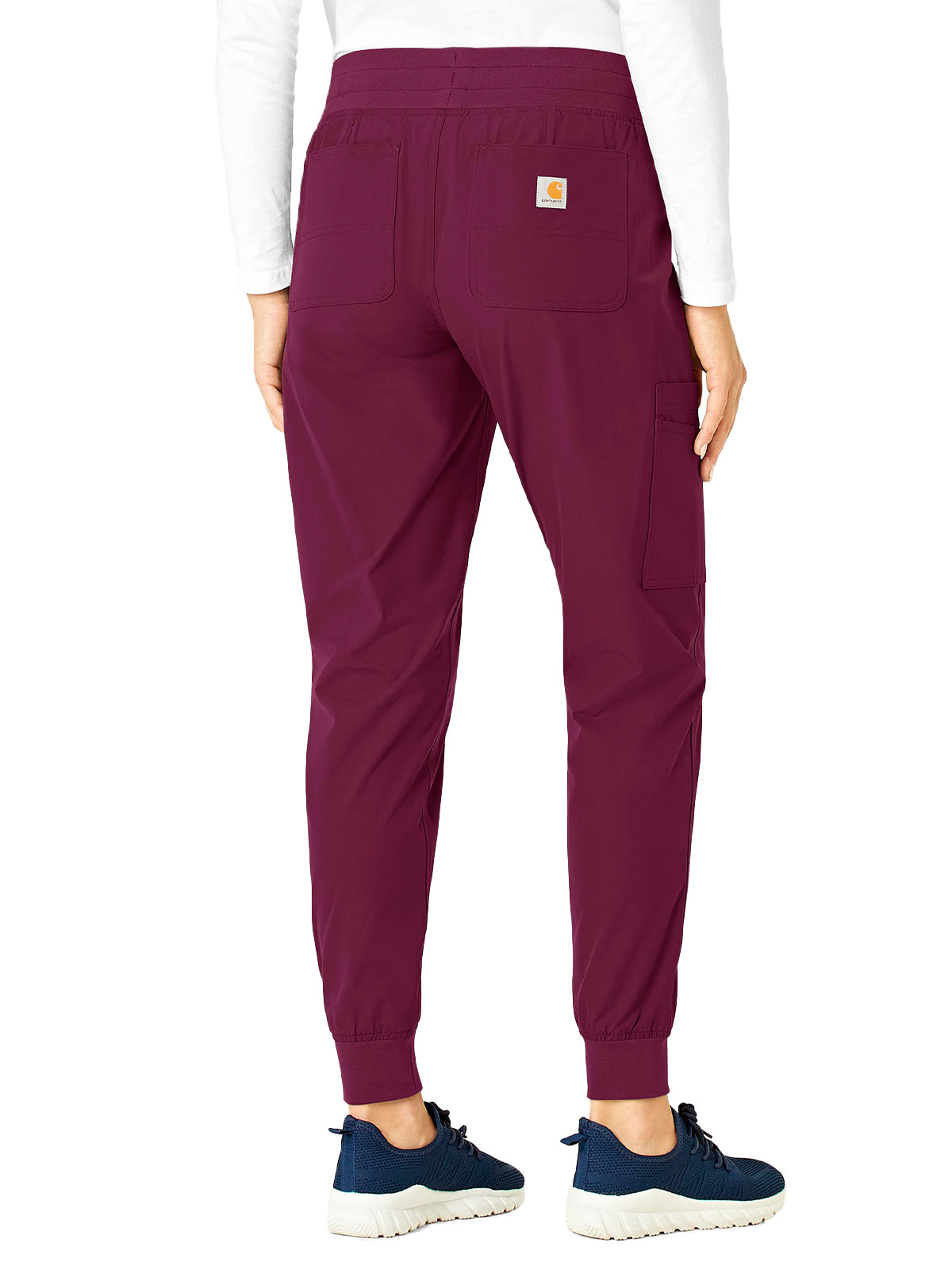 Women's Seven-Pocket Modern Fit Jogger Pant - C51113 - Wine