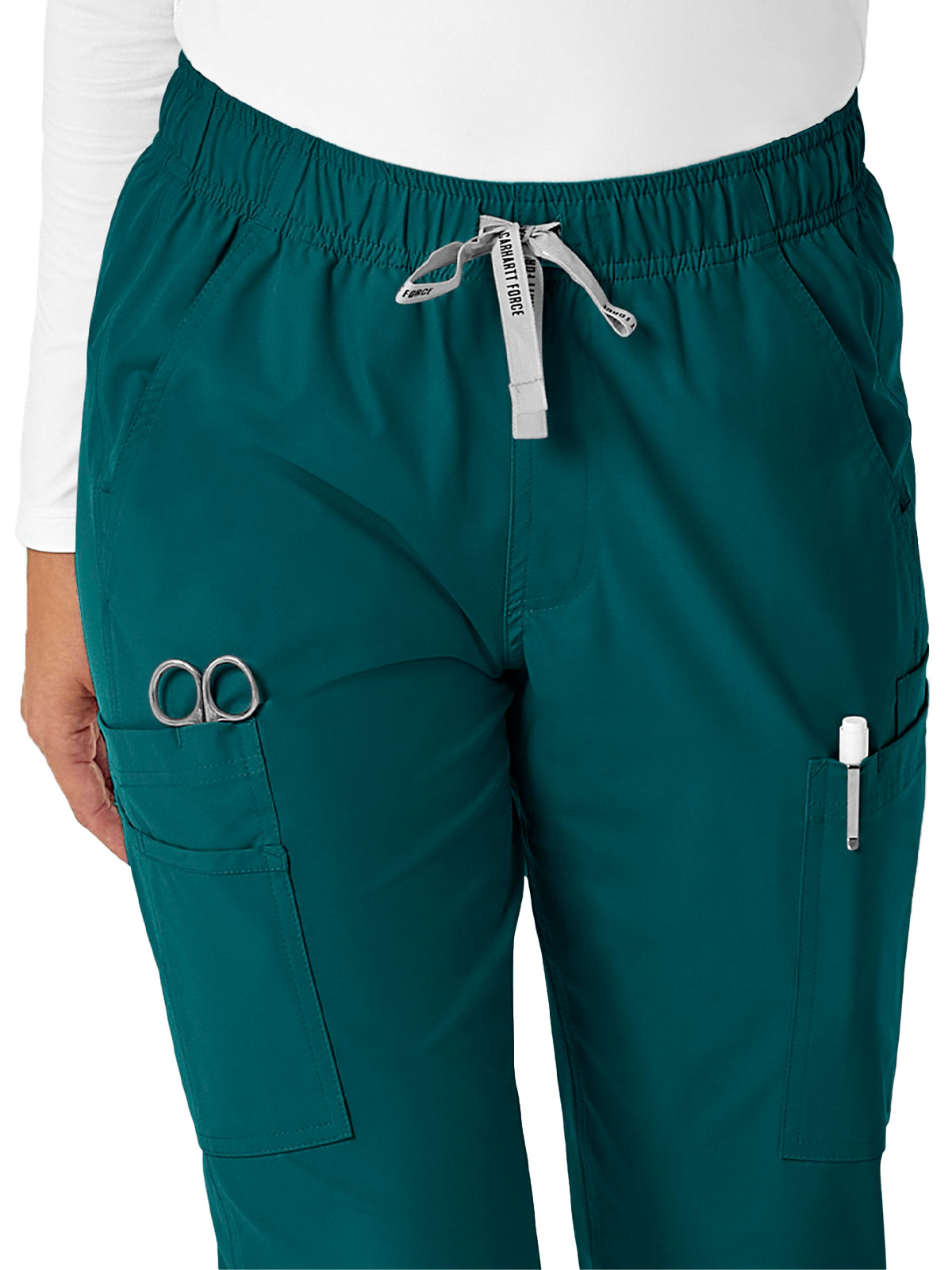 Women's Nine-Pocket Modern Fit Straight Leg Pant - C51213 - Caribbean