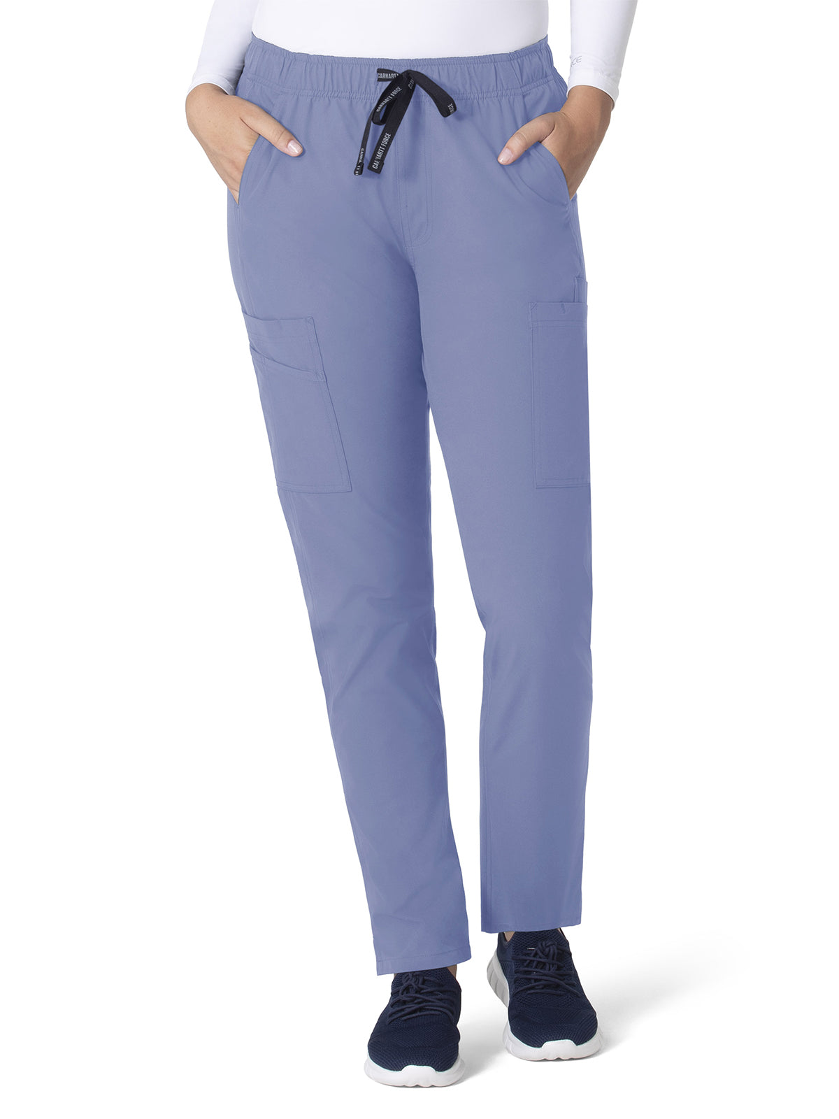 Women's Nine-Pocket Modern Fit Straight Leg Pant - C51213 - Ceil Blue