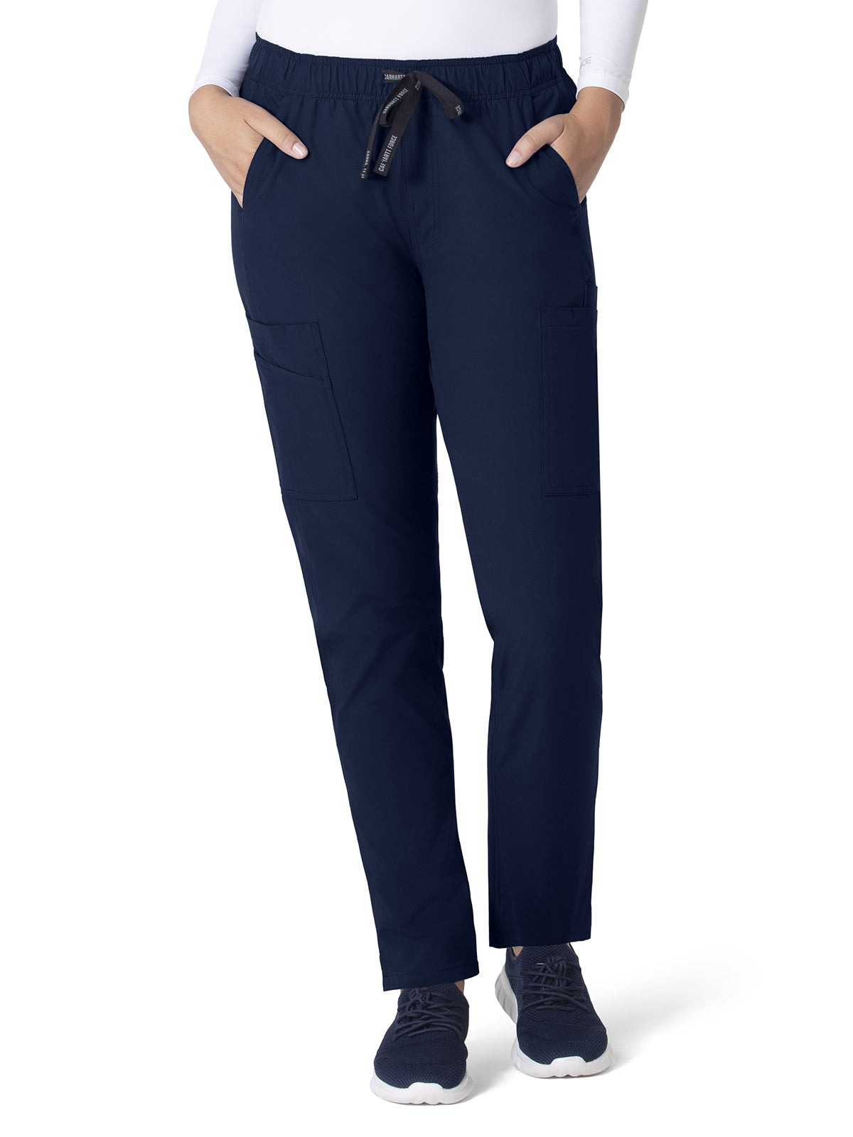 Women's Nine-Pocket Modern Fit Straight Leg Pant - C51213 - Navy