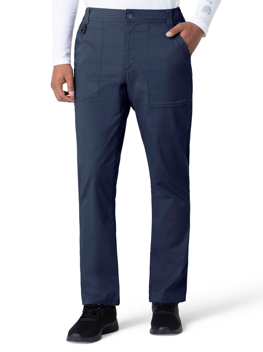 Men's Modern Fit Ripstop Straight Leg Pant - C51418 - Navy