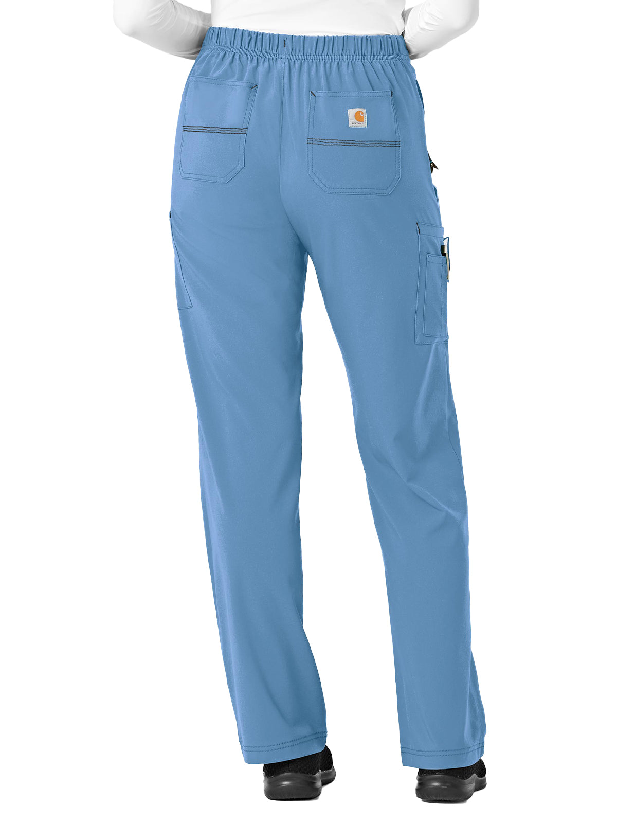 Women's Utility Boot Cut Pant - C52110 - Azure Blue