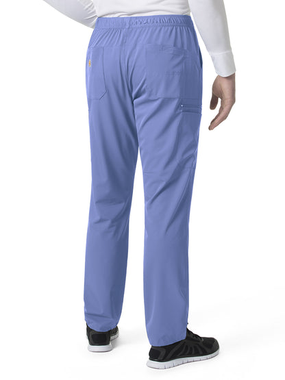 Men's Twill Straight Leg Pant - C55106 - Ceil Blue