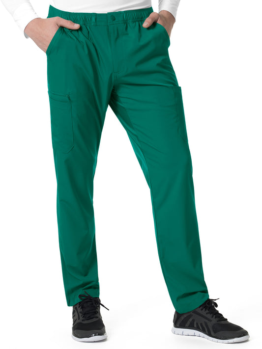 Men's Twill Straight Leg Pant - C55106 - Hunter Green