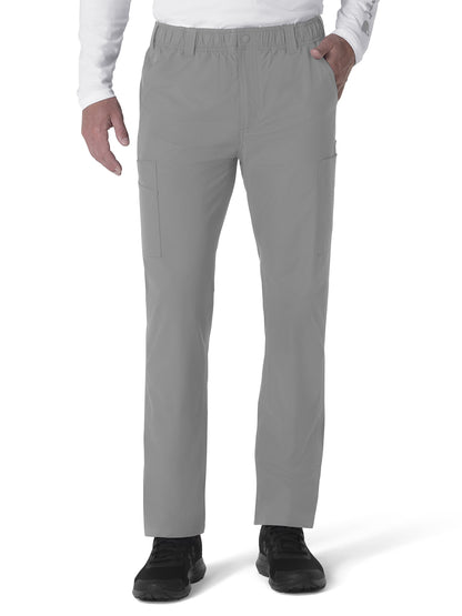 Men's Nine-Pocket Straight Leg Cargo Pant - C56113 - Grey