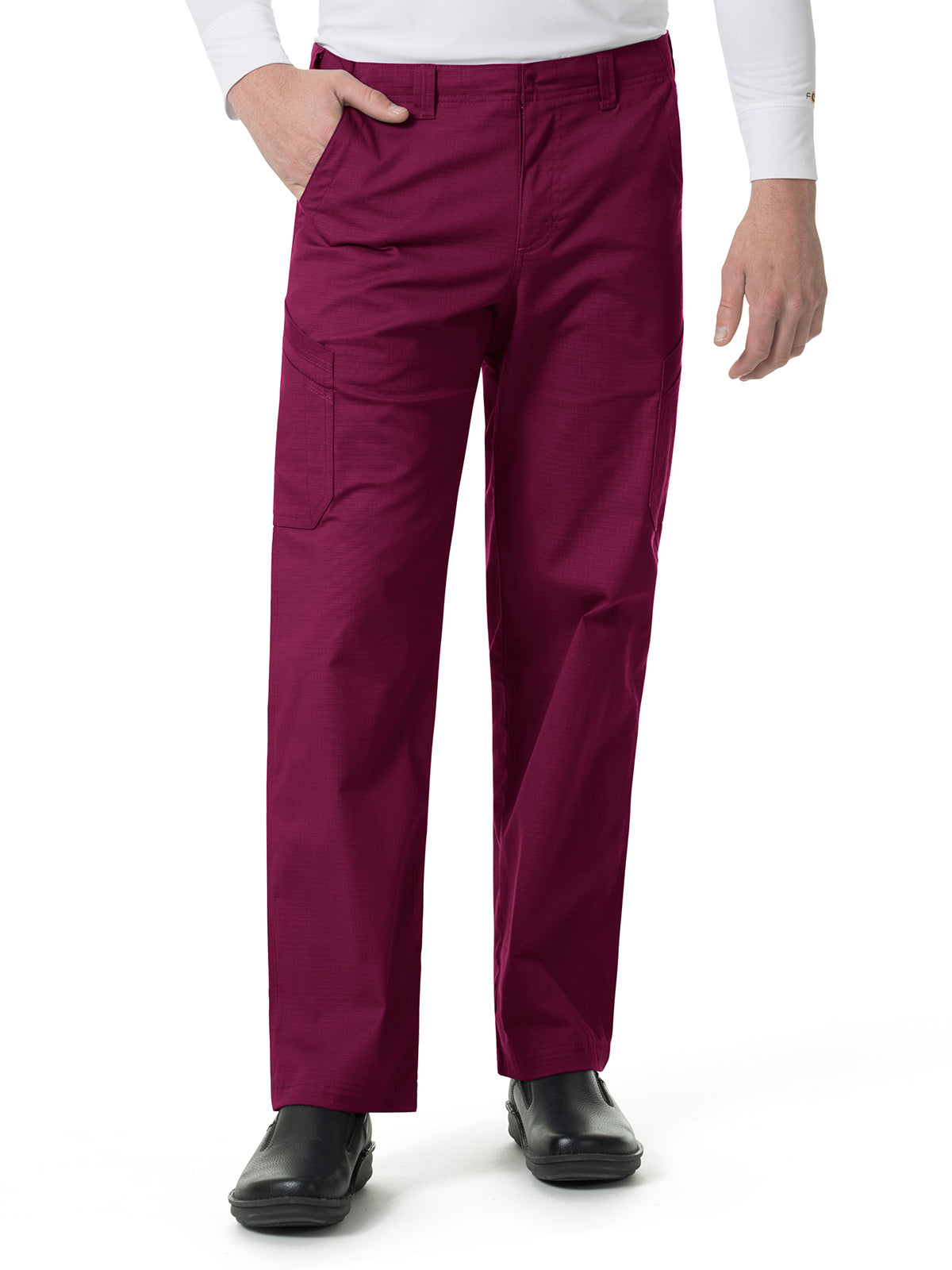 Men's Thirteen-Pocket Multi-Cargo Pant - C56418 - Wine