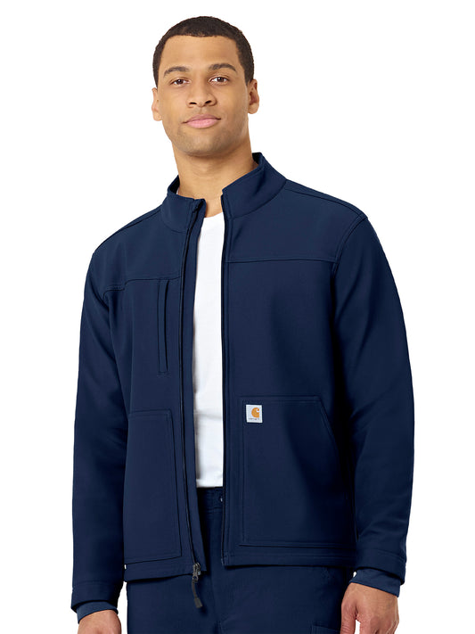 Men's Bonded Fleece Jacket - C80023 - Navy
