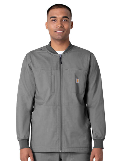 Men's Five-Pocket Ripstop Jacket - C81418 - Pewter