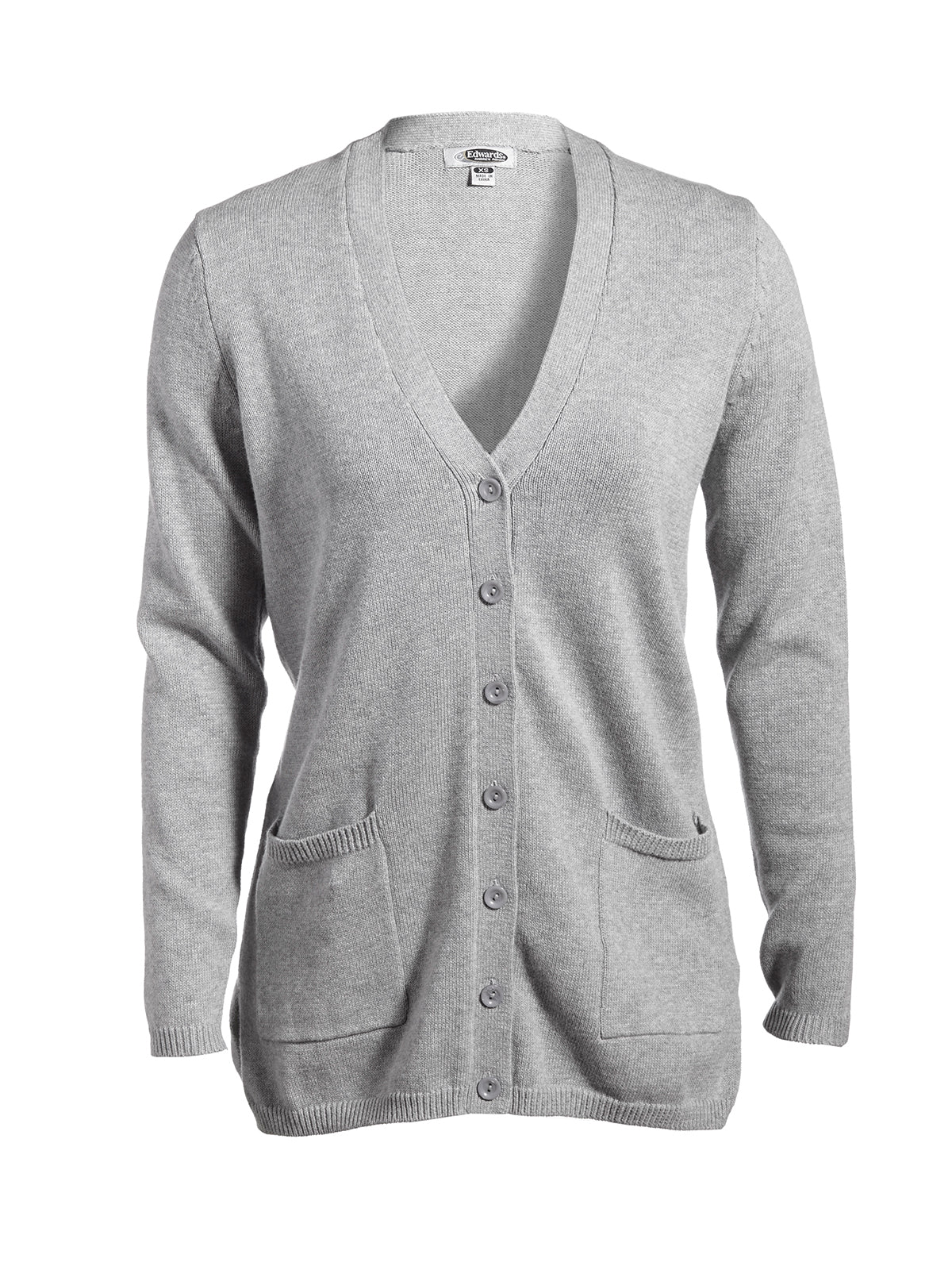 Women's Jersey Knit Sweater - 119 - Grey Heather