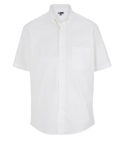 Men's Lightweight Short Sleeve Poplin Shirt - 1245 - White