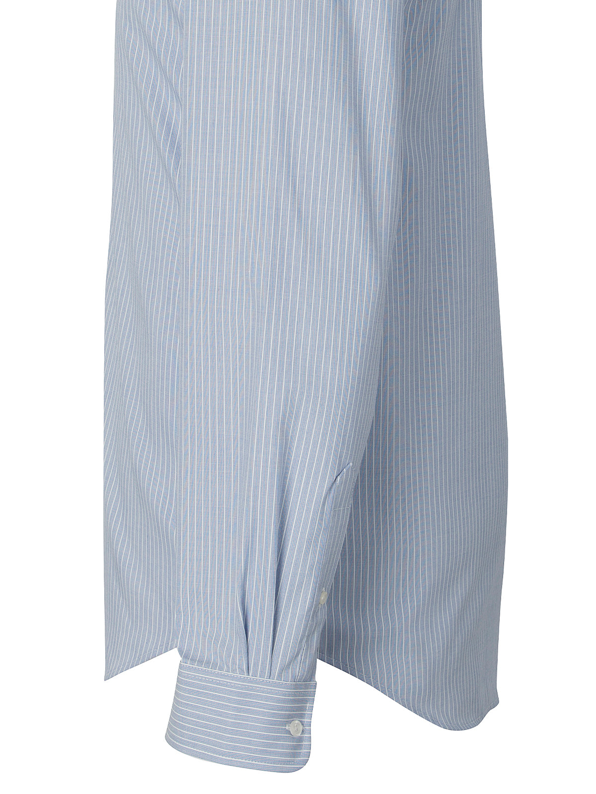 Men's Wrinkle Free Spread Collar Shirt - 1978 - Blue/White Stripe