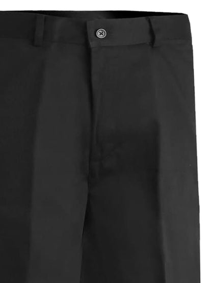 Men's Business Chino Flat Front Pant - 2578 - Black