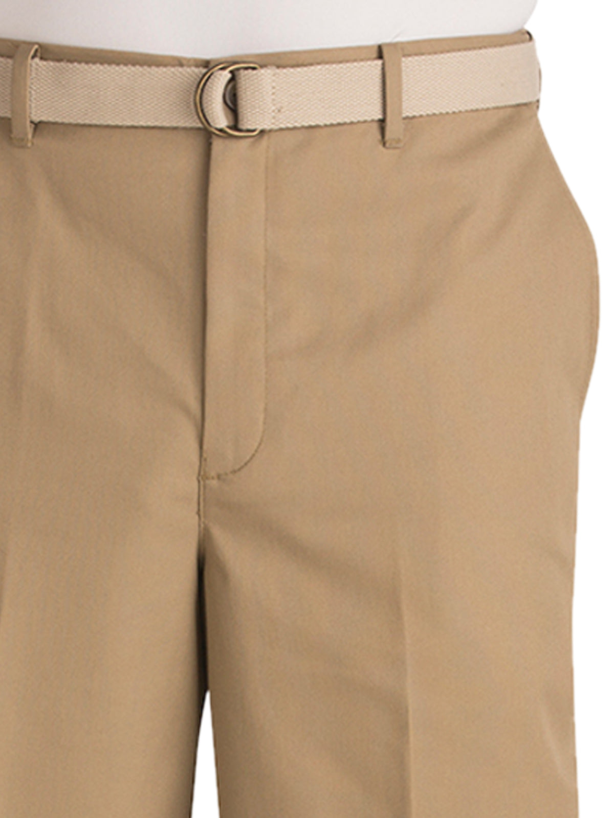 Men's Business Chino Flat Front Pant - 2578 - Khaki