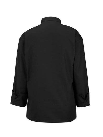 Unisex Classic 10-Button Chef Coat - 3301 - Black