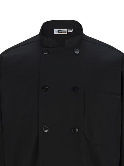 Unisex Classic 10-Button Chef Coat - 3301 - Black