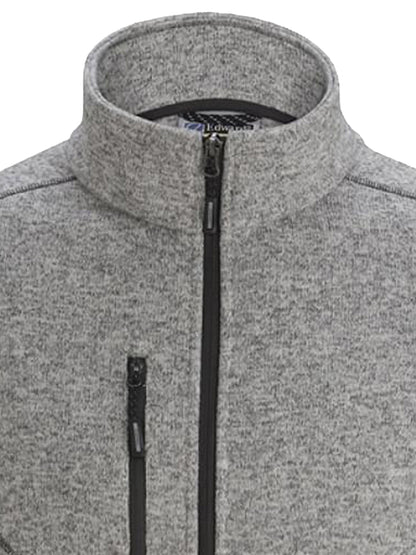 Men's Knit Fleece Jacket - 3460 - Athletic Grey Heather