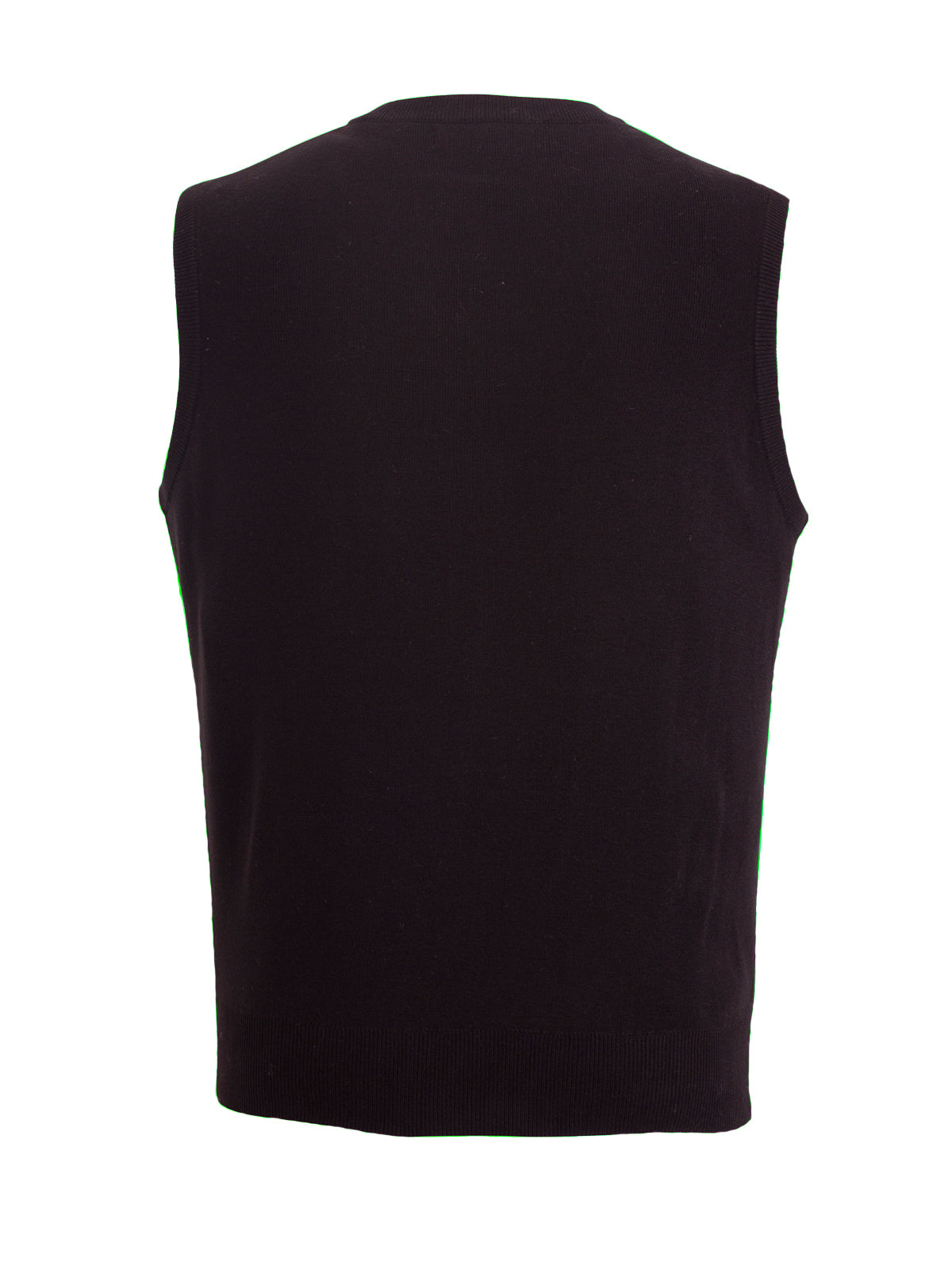 Men's V-Neck Vest - 4065 - Black