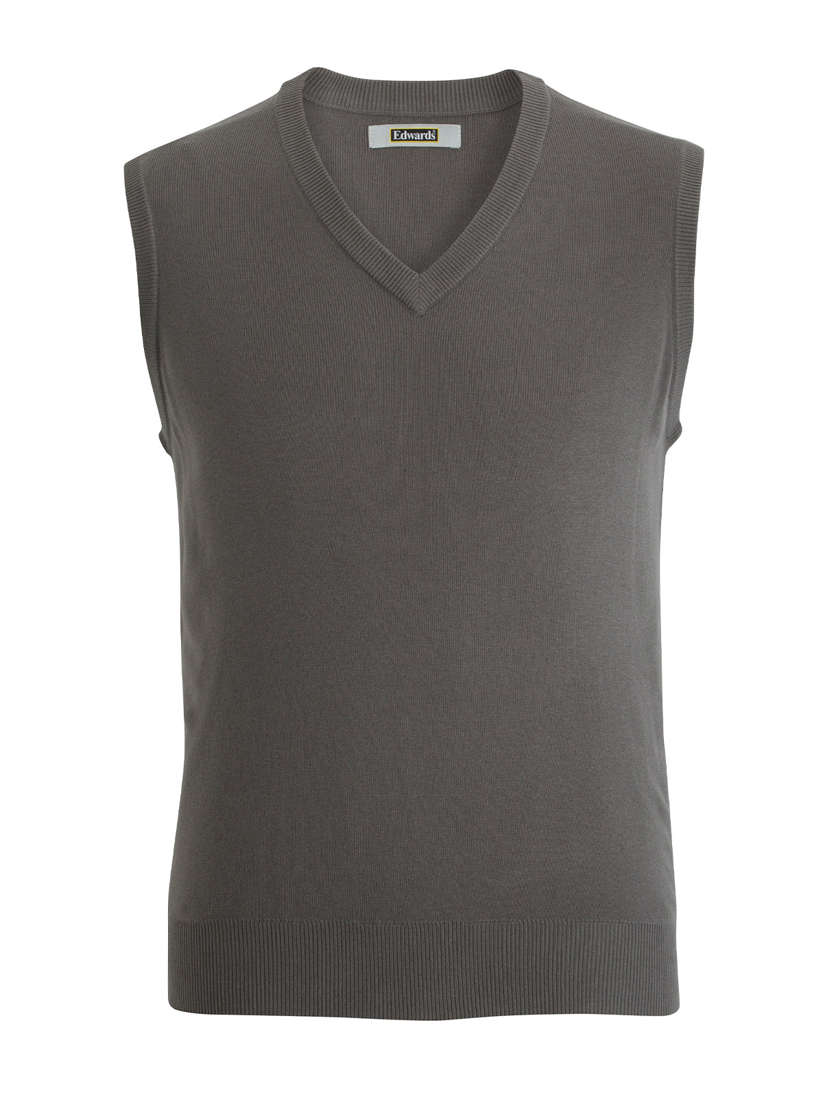 Men's V-Neck Vest - 4065 - Charcoal