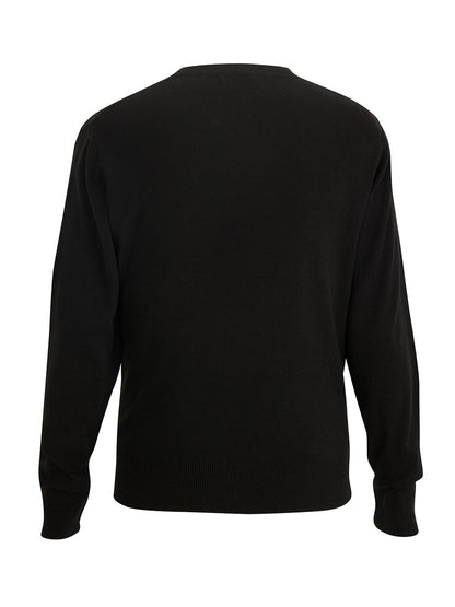 Unisex V-Neck Sweater - 4067 - Black