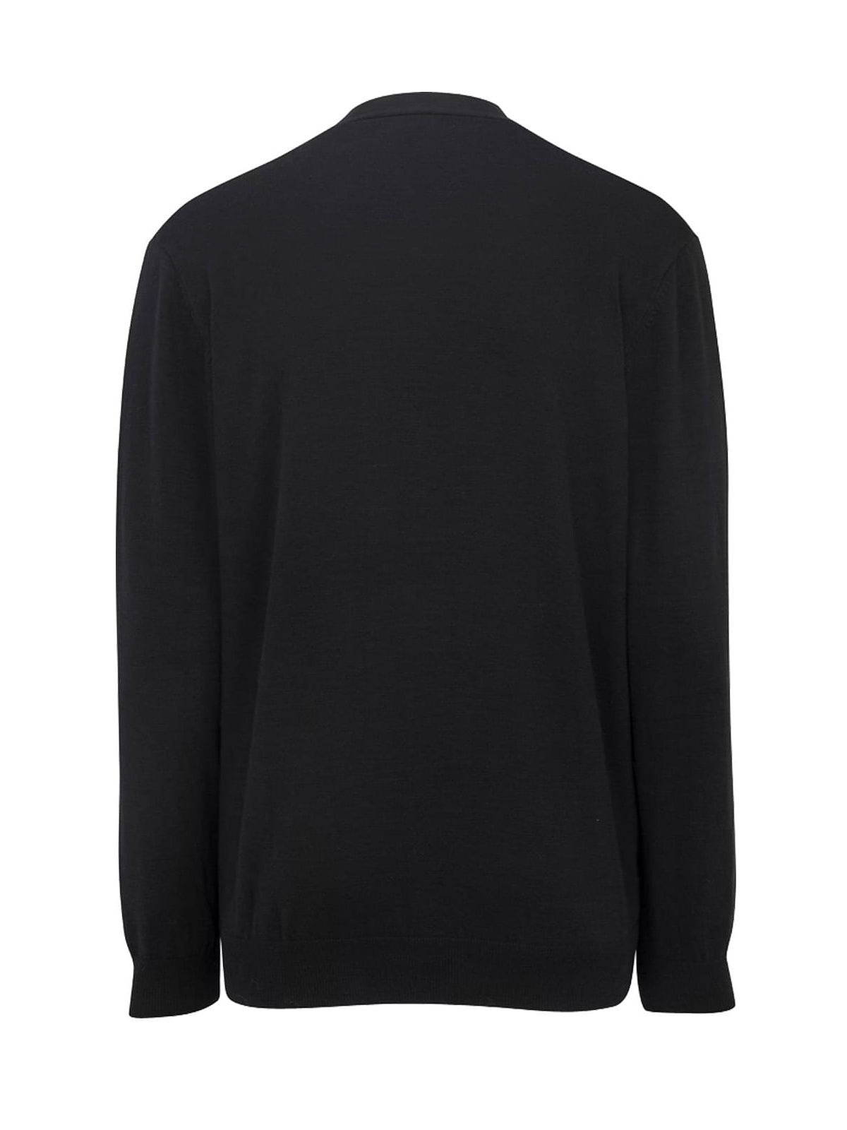 Unisex Jersey Knit Sweater - 4080 - Black