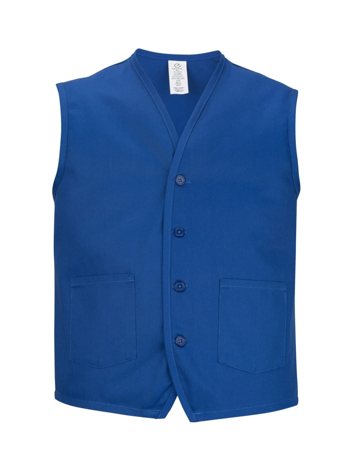 Unisex Twill Vest - 4106 - Royal