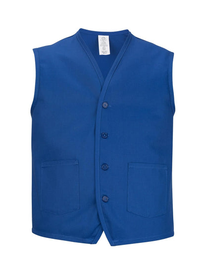 Unisex Twill Vest - 4106 - Royal