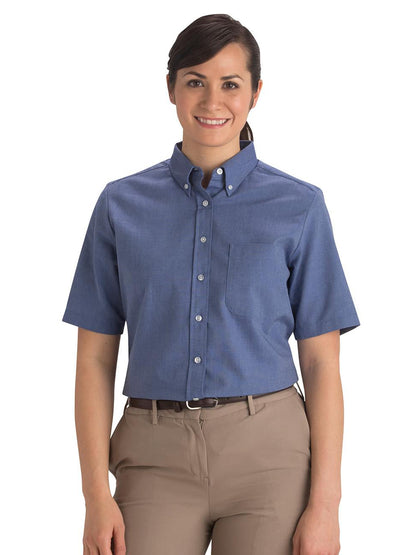 Women's Short Sleeve Easy Care Shirt - 5027 - French Blue