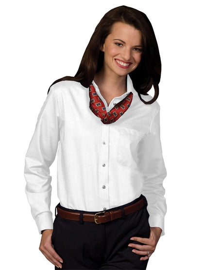 Women's Long Sleeve Easy Care Shirt - 5077 - White