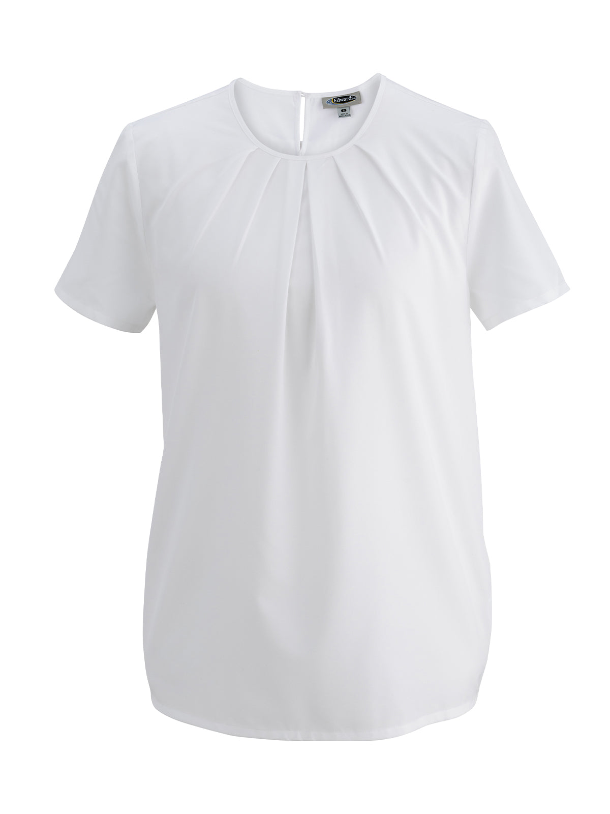 Women's Jewel Neck Shirt - 5224 - White