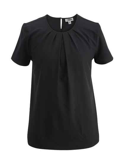 Women's Jewel Neck Shirt - 5224 - Black