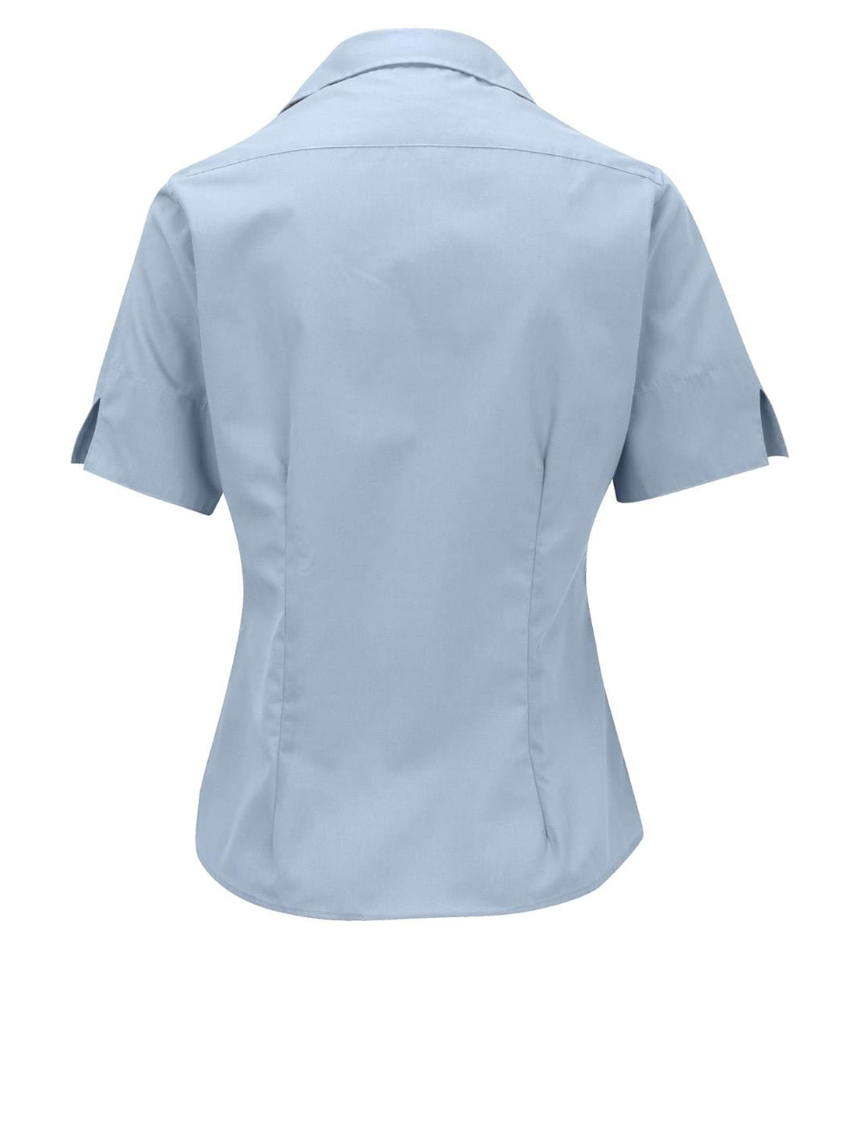 Women's Short Sleeve Lightweight Poplin Shirt - 5245 - Blue