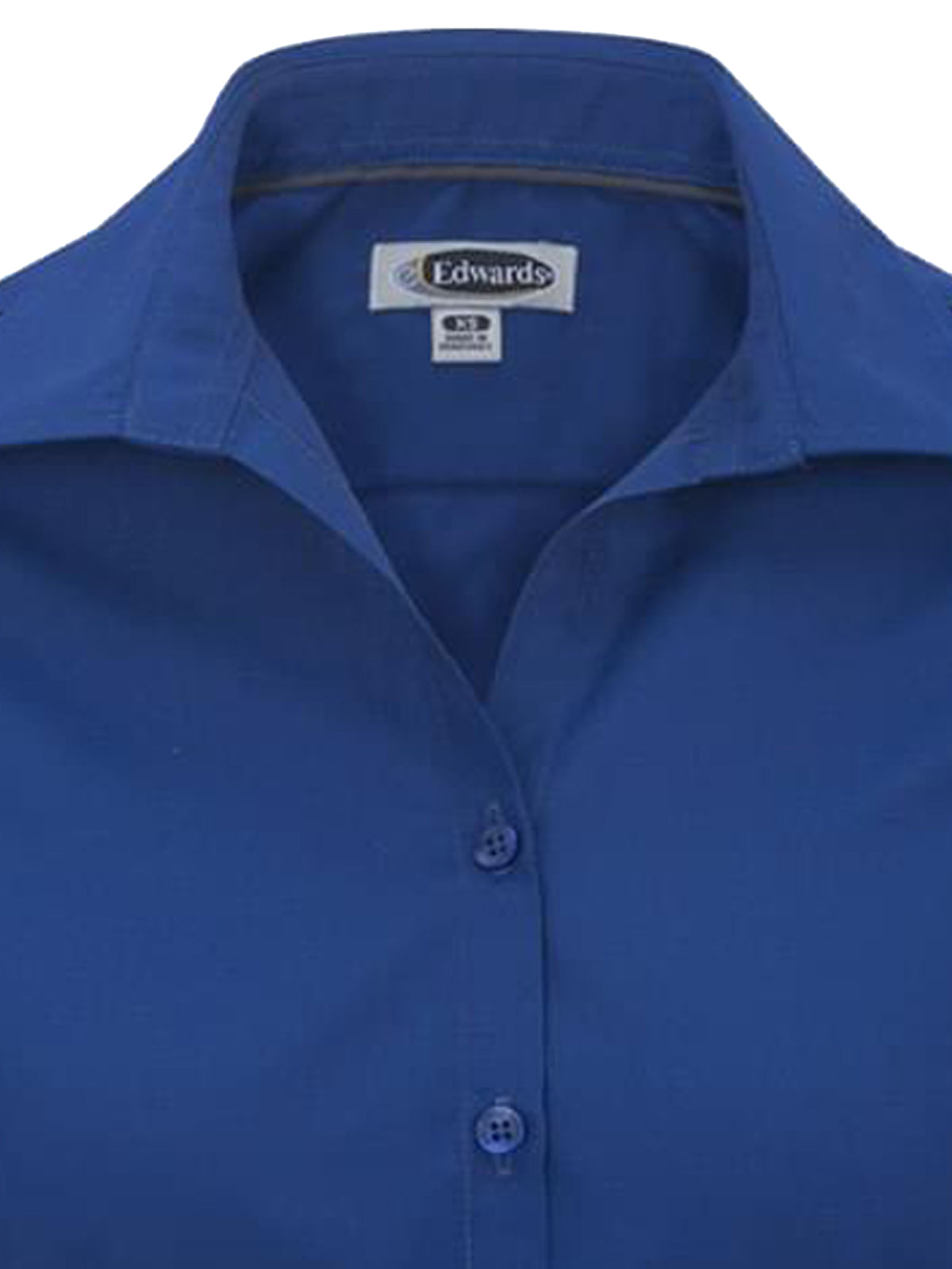 Women's Short Sleeve Lightweight Poplin Shirt - 5245 - Royal
