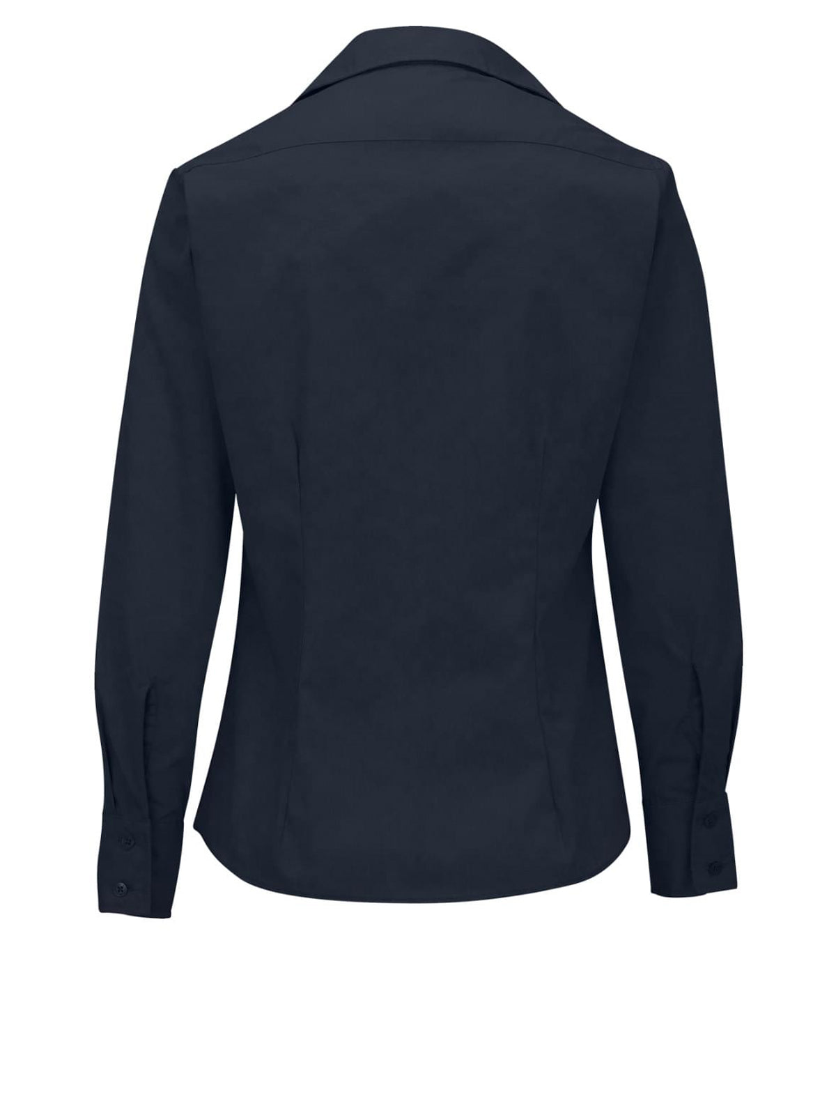 Women's Long Sleeve Lightweight Poplin Shirt - 5295 - Navy