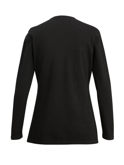 Women's Shirttail Sweater - 7046 - Black