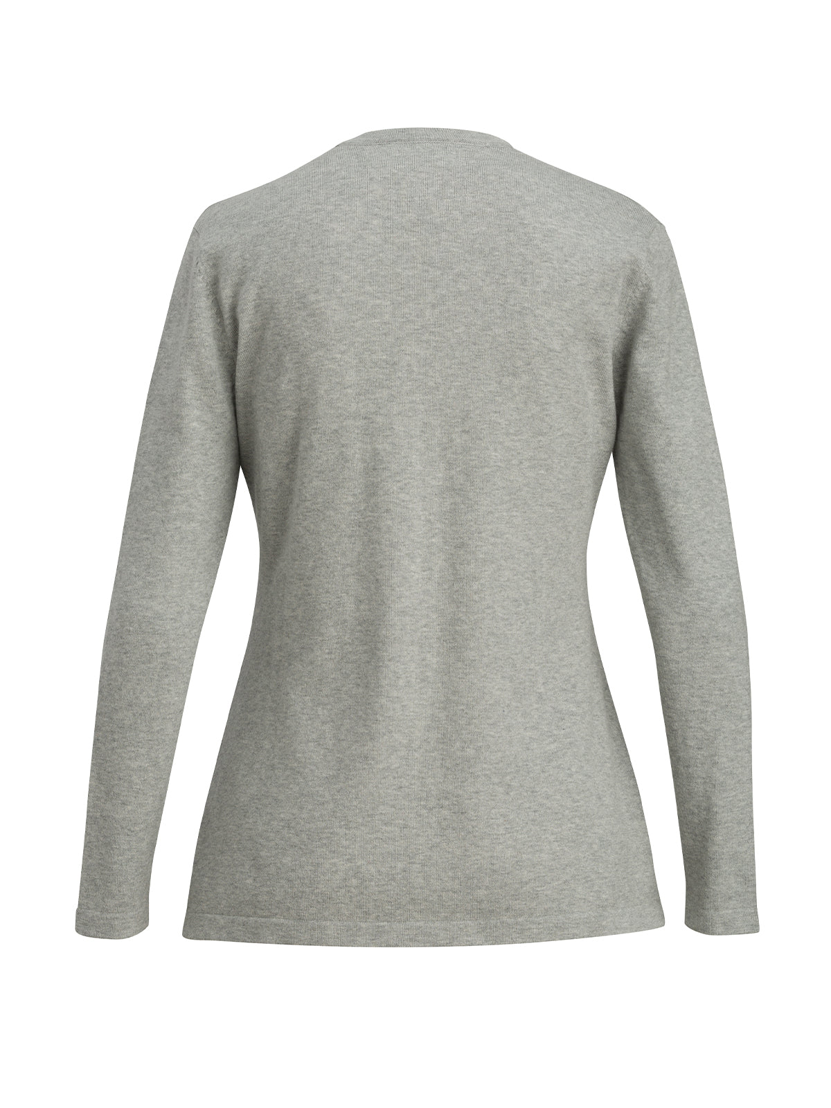 Women's Shirttail Sweater - 7046 - Grey Heather