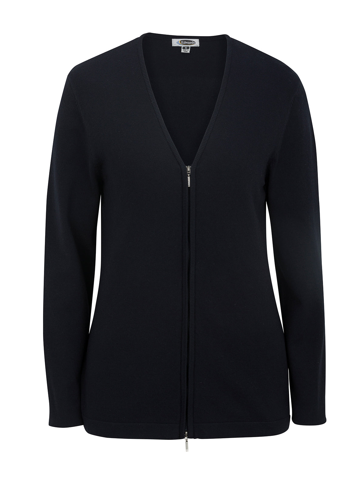 Women's Full-Zip Sweater - 7062 - Navy