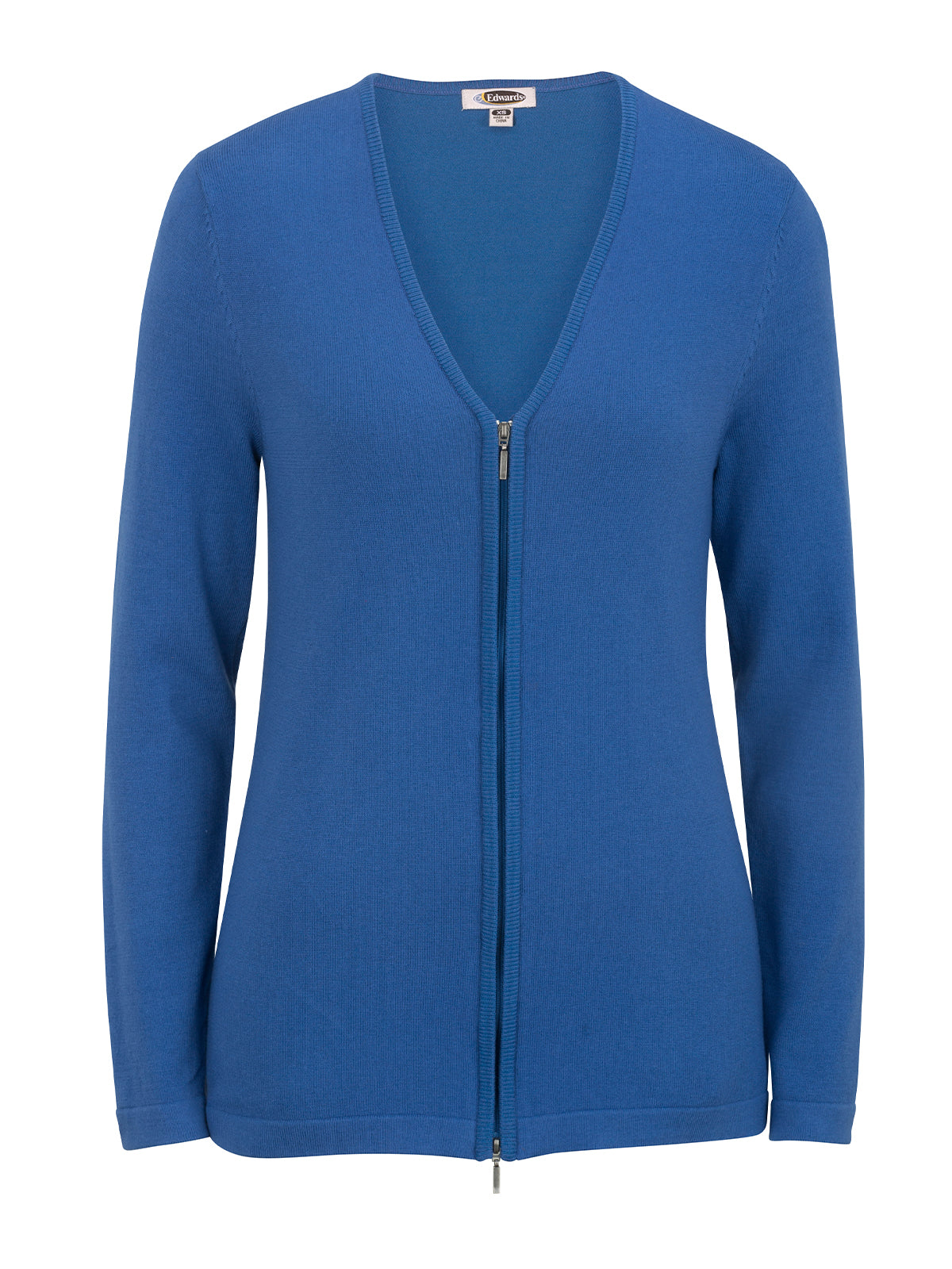 Women's Full-Zip Sweater - 7062 - French Blue