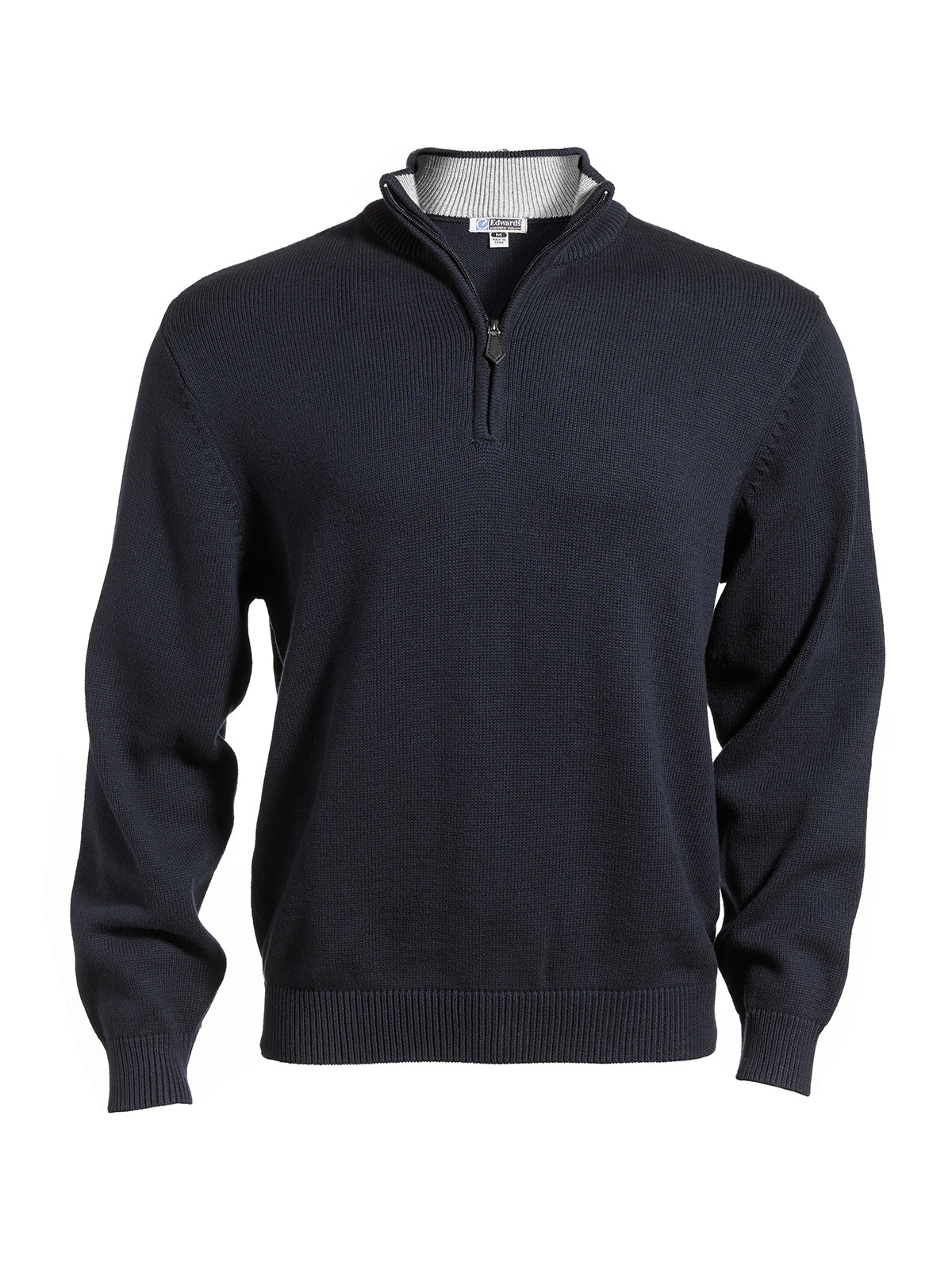 Unisex Jersey Knit Sweater - 712 - Navy