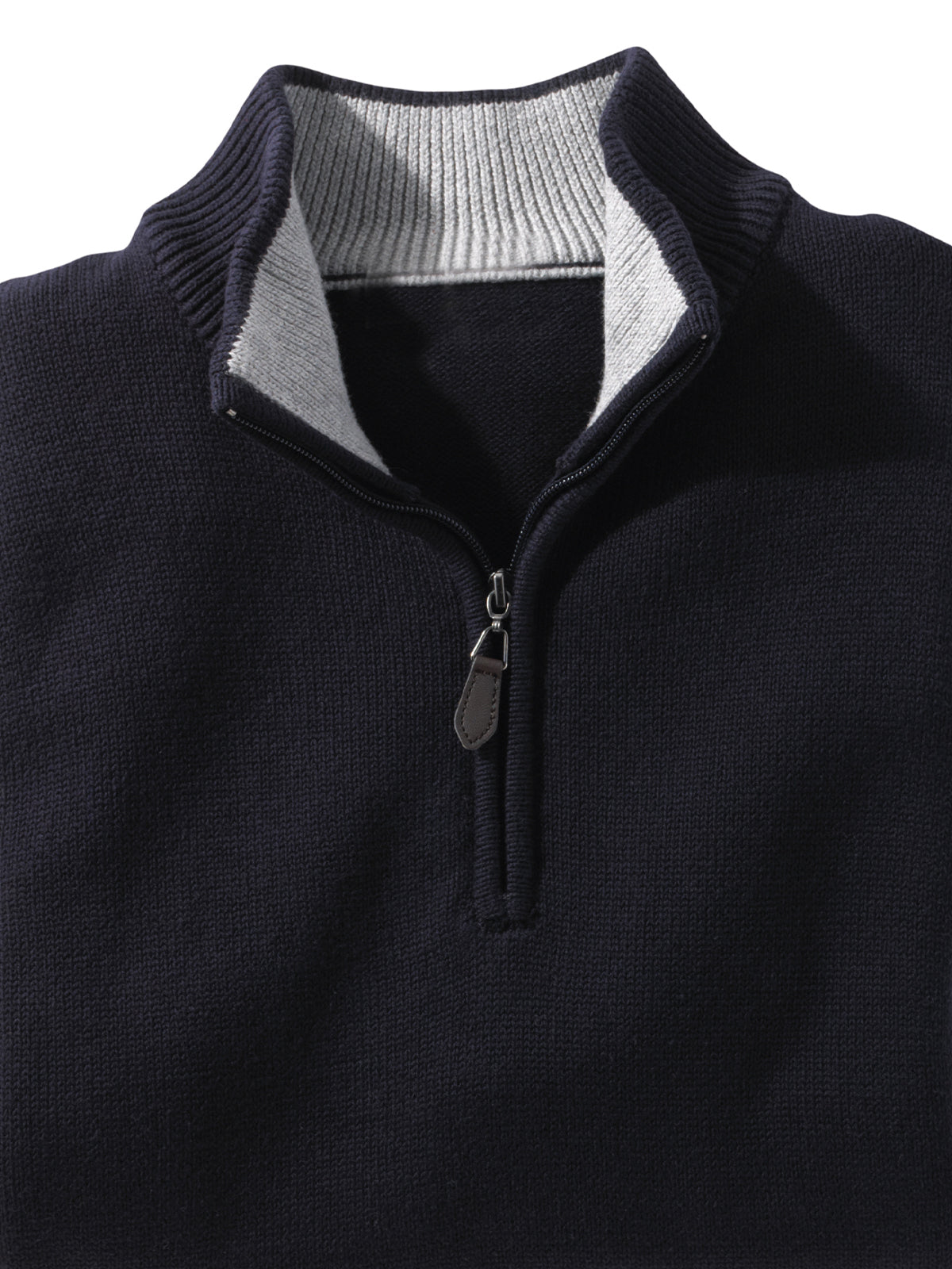 Unisex Jersey Knit Sweater - 712 - Navy
