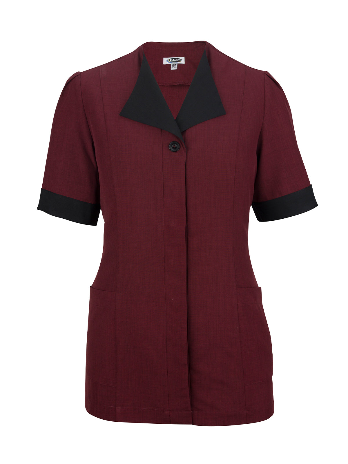 Women's Housekeeping Shirt - 7280 - Burgundy