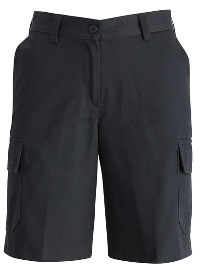 Women's Utility Chino Cargo Shorts - 8438 - Coal