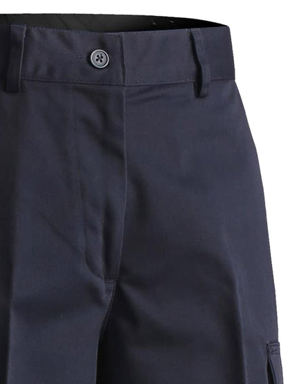 Women's Blended Chino Cargo Shorts - 8473 - Navy