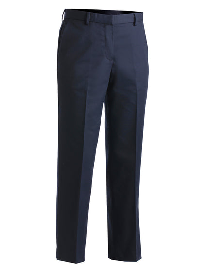 Women's Flat Front Pant - 8519 - Navy