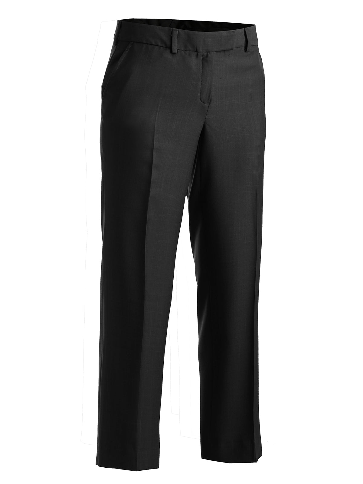 Women's Flat Front Pant - 8760 - Black