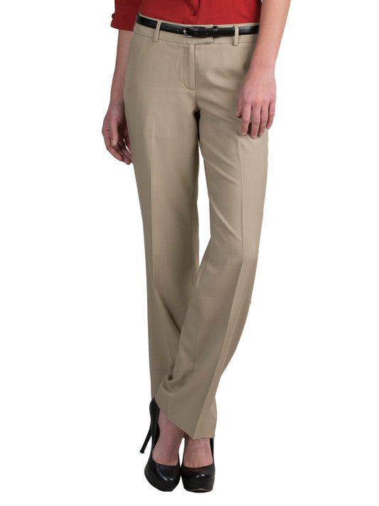 Women's Flat Front Pant - 8760 - Vintage Khaki