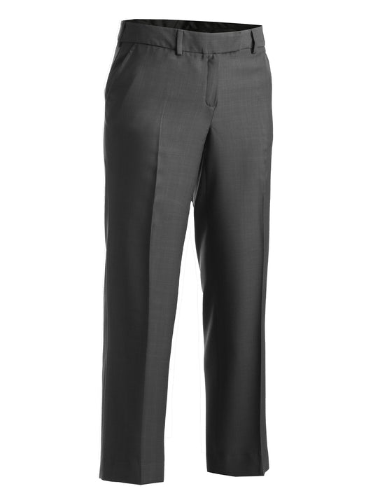 Women's Flat Front Pant - 8760 - Steel Grey