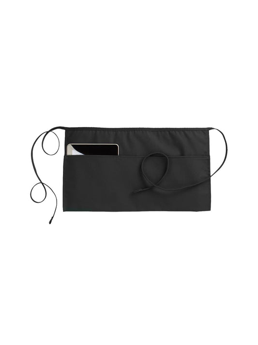 Unisex 3-Pocket Waist Apron - 9003 - Black