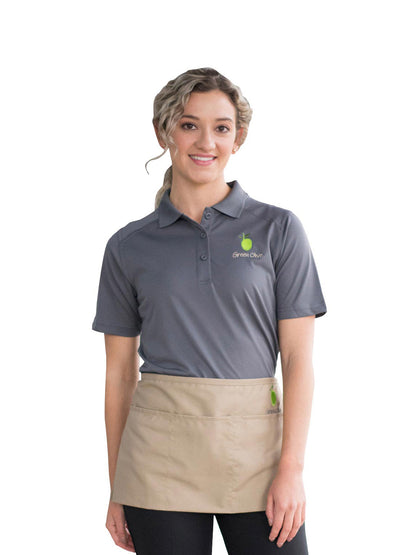 Unisex 3-Pocket Waist Apron - 9003 - Tan